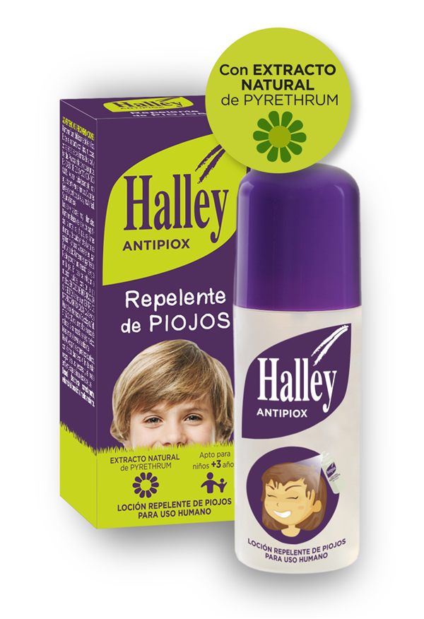 HALLEY Antipiox — Loción repelente de piojos